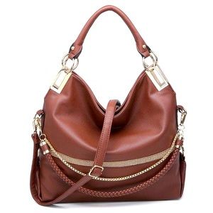 Coffee Brown Hobo Bag